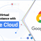 create instance and server setup on google cloud